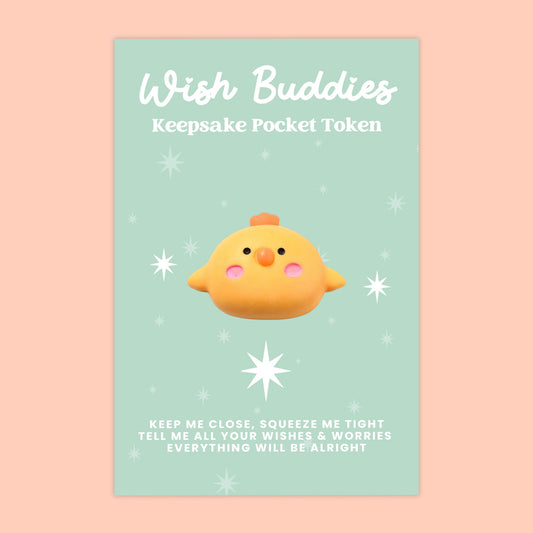 Chick - WishBuddies - Pocket Hug Token (WB039)