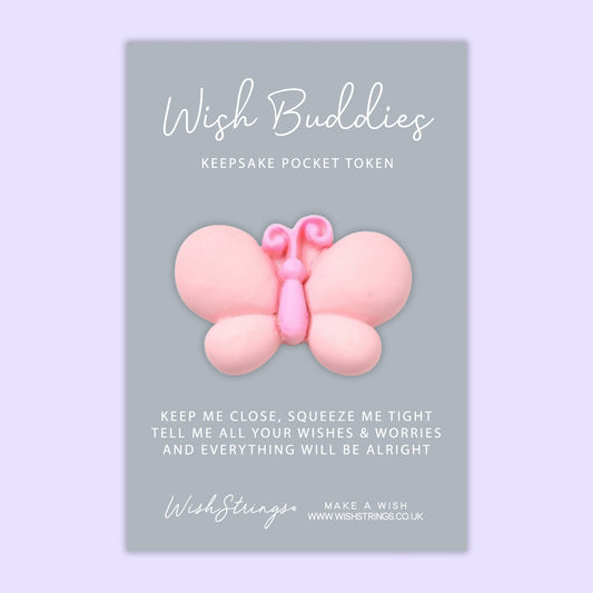 Butterfly - WishBuddies - Pocket Hug Token (WB041)