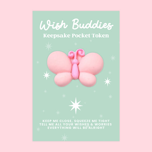 Butterfly - WishBuddies - Pocket Hug Token (WB041)