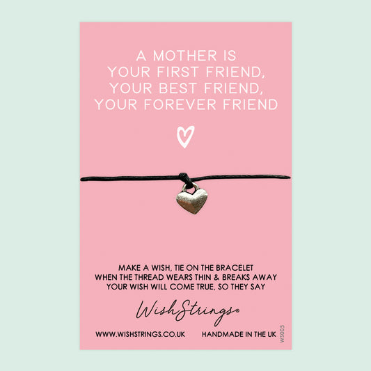 Mother, Best Friend - WishStrings Wish Bracelet - WS005♥