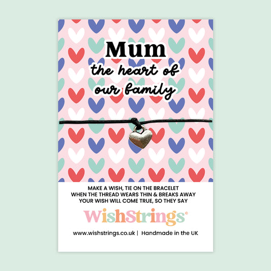 SALE - Worlds Best Mum - WishStrings Wish Bracelet - WS011♥