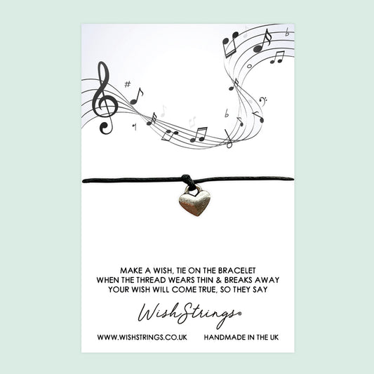 Music Notes - WishStrings Wish Bracelet - WS019