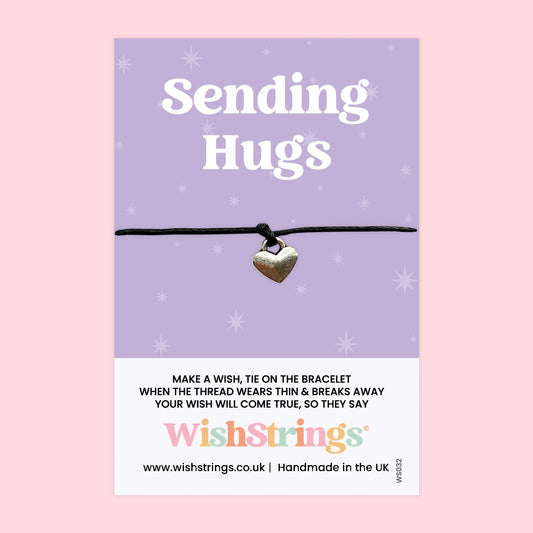 Sending Hugs - WishStrings Wish Bracelet - WS032♥