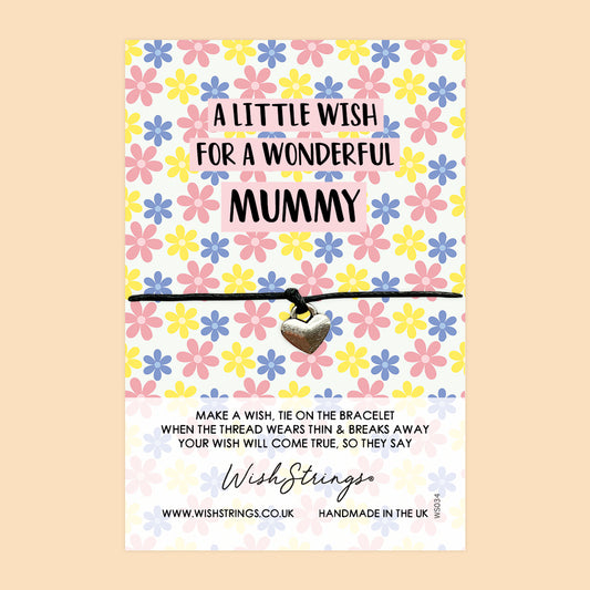 Wonderful Mummy  - WishStrings Wish Bracelet - WS034♥