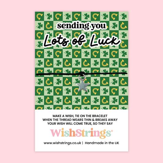 Sending You Lots of Luck  - WishStrings Wish Bracelet - WS050★