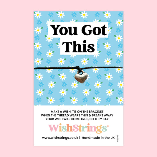 You Got This - WishStrings Wish Bracelet - WS052♥