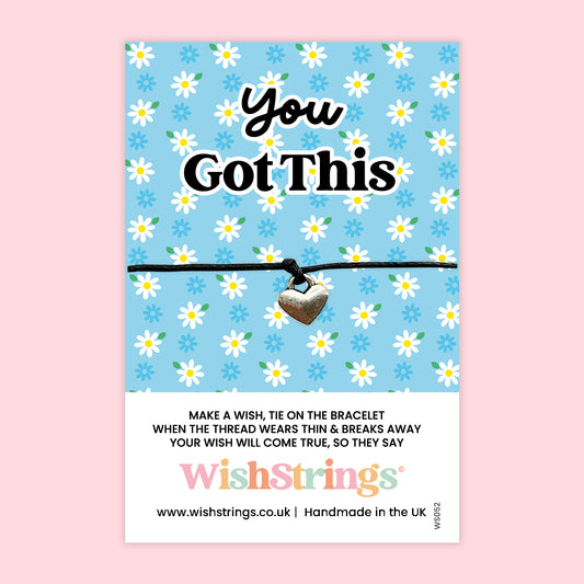 You Got This - WishStrings Wish Bracelet - WS052♥