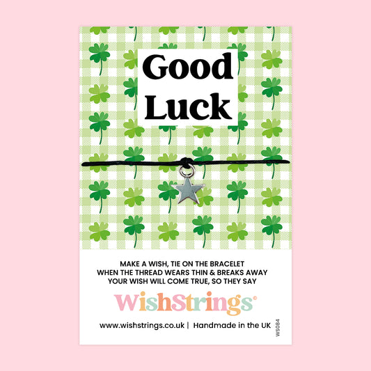 Good Luck - WishStrings Wish Bracelet - WS084♥