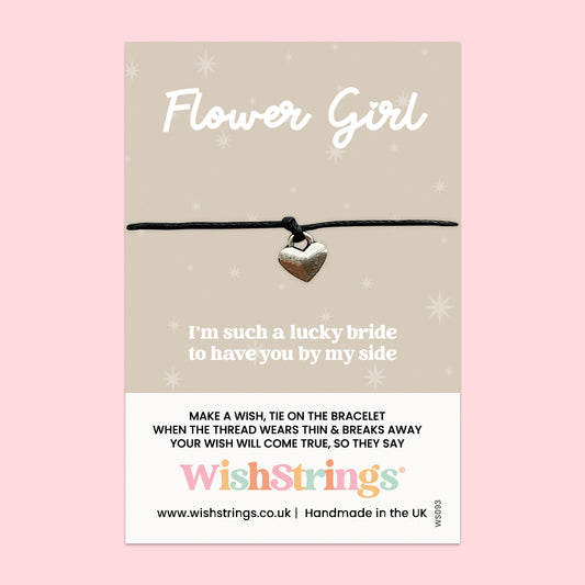 Flower Girl - WishStrings Wish Bracelet - WS093♥