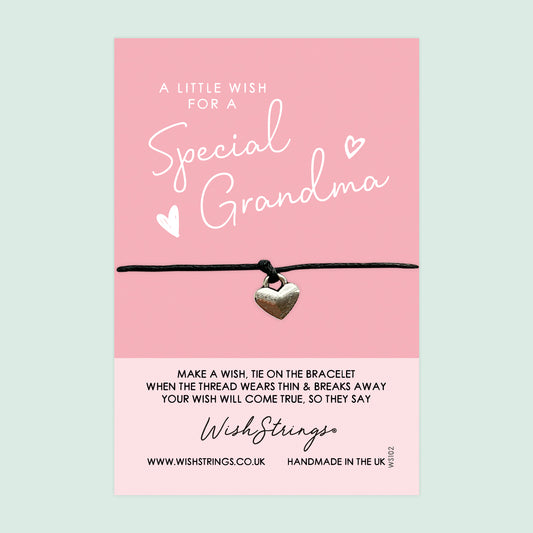 Special Grandma - WishStrings Wish Bracelet - WS102♥