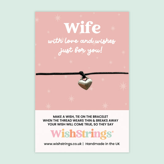 Wife - WishStrings Wish Bracelet - WS102♥