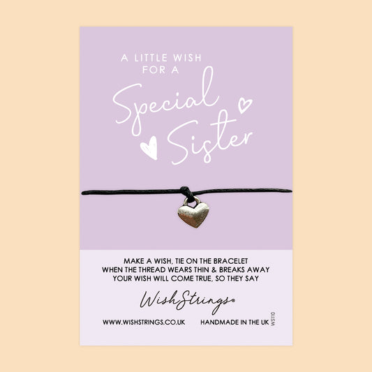 Special Sister - WishStrings Wish Bracelet - WS110♥
