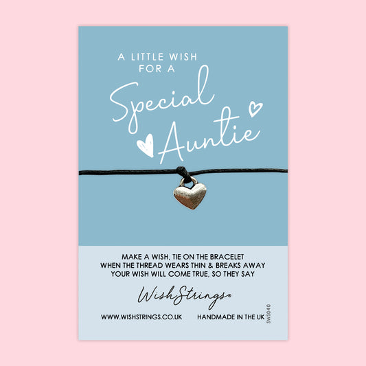 LittleWish Auntie - WishStrings Wish Bracelet - WS114♥