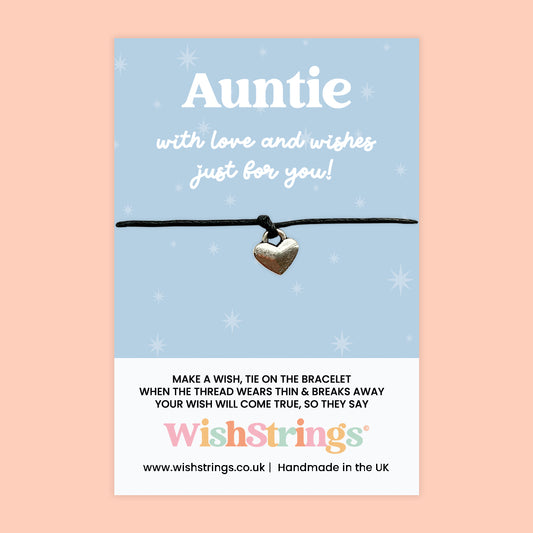 Auntie - WishStrings Wish Bracelet - WS124♥