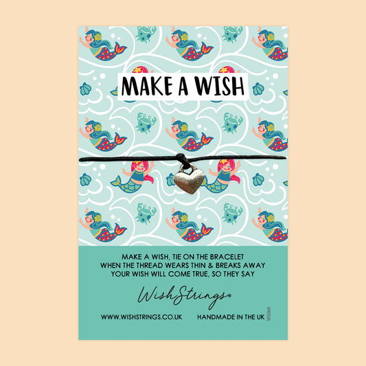 Rather be a Mermaid - WishStrings Wish Bracelet - WS128❤︎