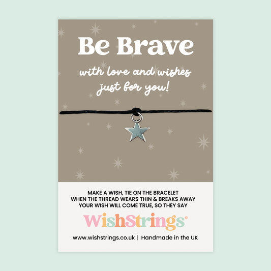 Be Brave - WishStrings Wish Bracelet - WS132