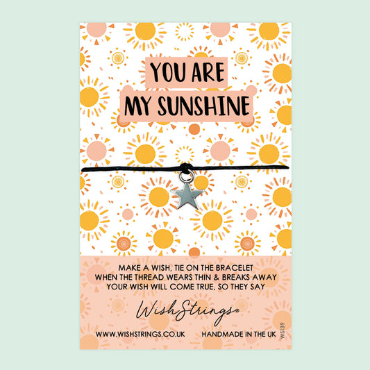 You are my Sunshine - WishStrings Wish Bracelet - WS139★