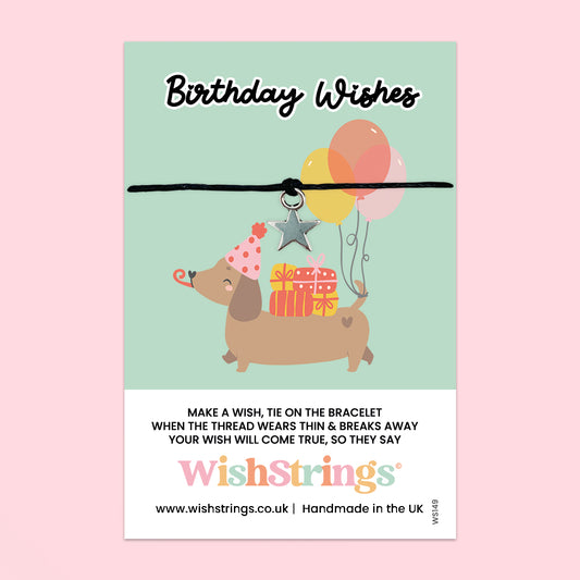 Birthday Wishes - WishStrings Wish Bracelet - WS149