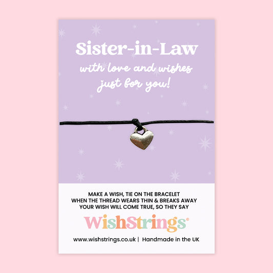 Sister-in-Law - WishStrings Wish Bracelet - WS168♥