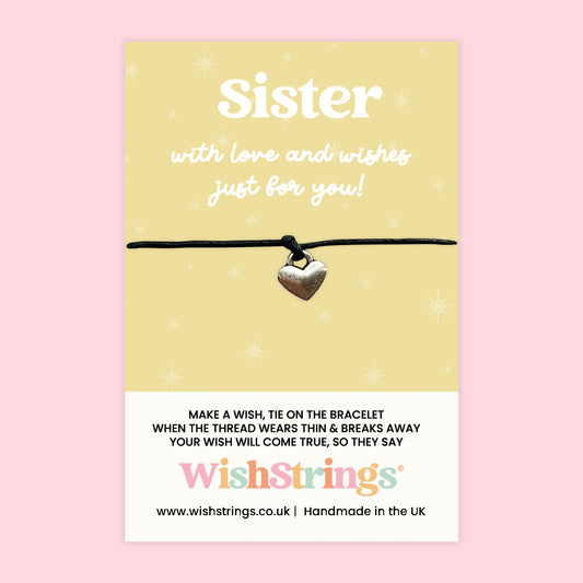 Sister - WishStrings Wish Bracelet - WS172♥