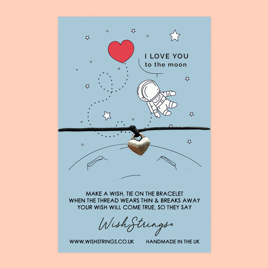 To the Moon- WishStrings Wish Bracelet - WS174♥