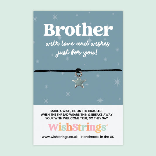 Brother - WishStrings Wish Bracelet - WS175★