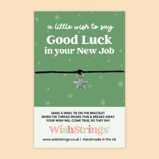 Good Luck in Your New Job  - WishStrings Wish Bracelet - WS183★