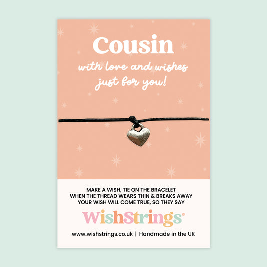 Cousin - WishStrings Wish Bracelet - WS204♥