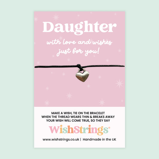 Daughter - WishStrings Wish Bracelet - WS212♥