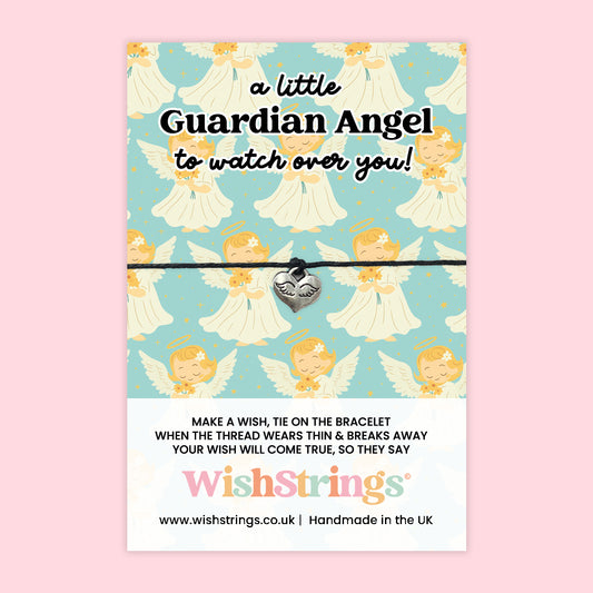 A Little Guardian Angel - WishStrings Wish Bracelet - WS242♥