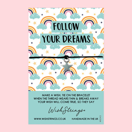 Follow Your Dreams - WishStrings Wish Bracelet - WS245★