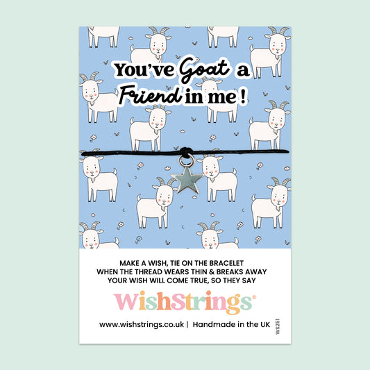 You’ve Goat a Friend in Me - WishStrings Wish Bracelet - WS251★