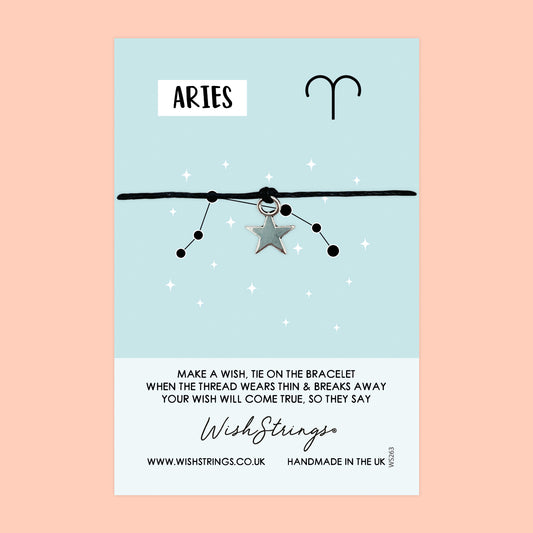 Aries, Star Sign - WishStrings Wish Bracelet - WS263★