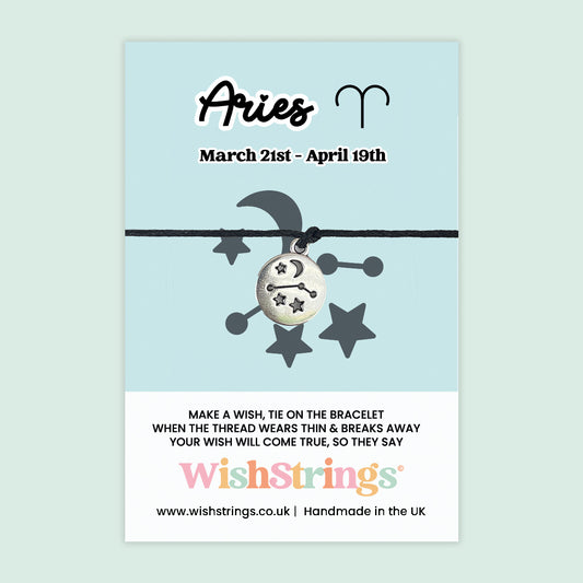 Aries, Star Sign - WishStrings Wish Bracelet - WS263