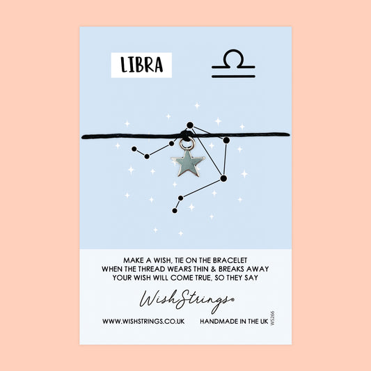 Libra, Star Sign - WishStrings Wish Bracelet - WS266★