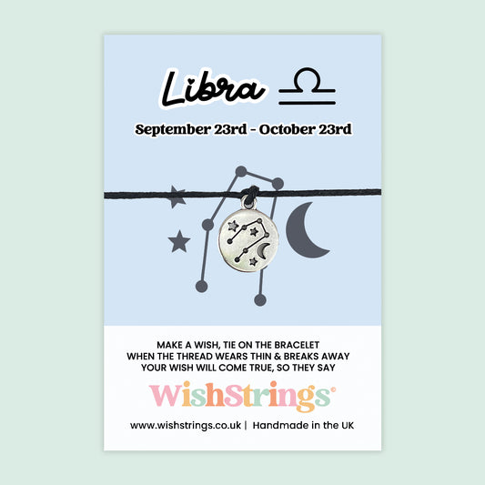 Libra, Star Sign - WishStrings Wish Bracelet - WS266