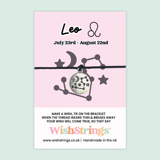 Leo, Star Sign - WishStrings Wish Bracelet - WS270