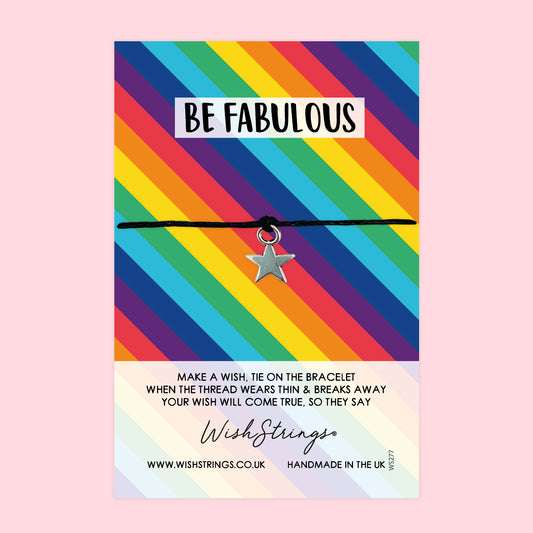 Be Fabulous - WishStrings Wish Bracelet - WS277★