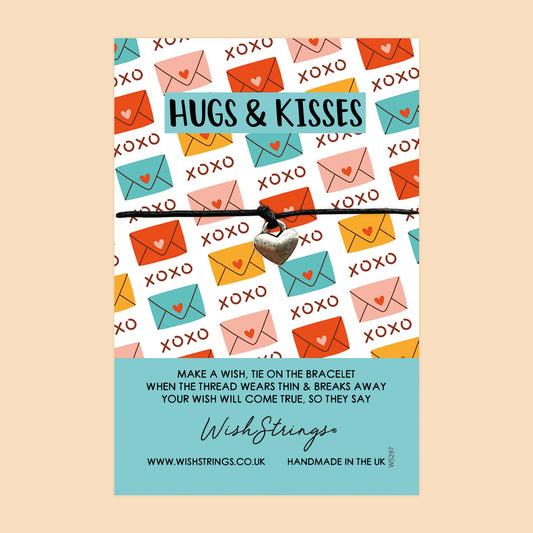 SALE - Hugs & Kisses - WishStrings Wish Bracelet - WS297♥