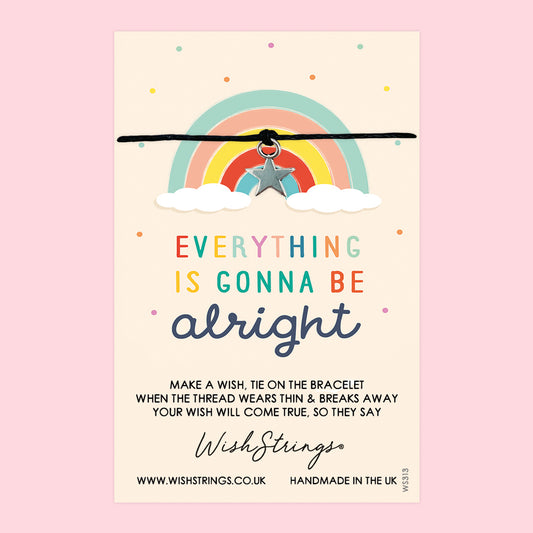 Everything is Gonna Be Alright  - WishStrings Wish Bracelet - WS313★