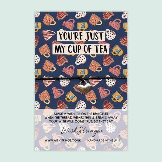 MY CUP OF TEA - WishStrings Wish Bracelet - WS316♥