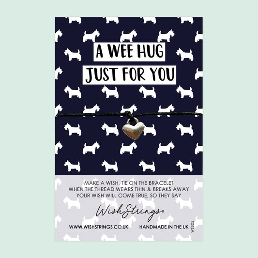 A Wee Hug Just for You - WishStrings Wish Bracelet - WS325♥