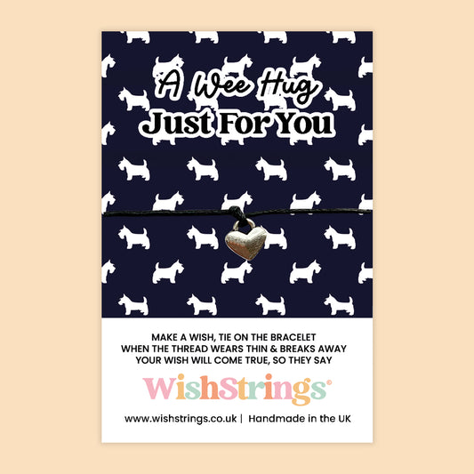 A Wee Hug Just for You - WishStrings Wish Bracelet - WS325♥