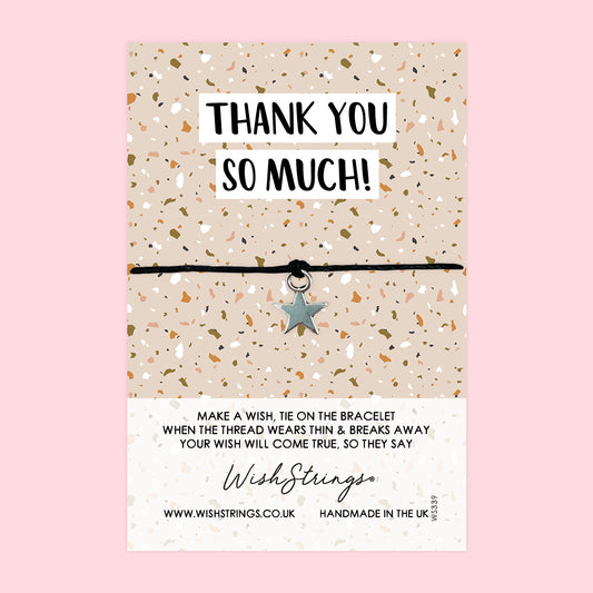 Thank You So Much - WishStrings Wish Bracelet - WS339★