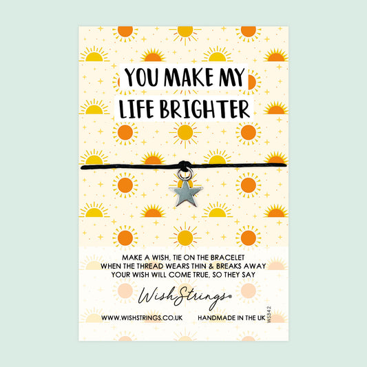 Life Brighter - WishStrings Wish Bracelet - WS342★