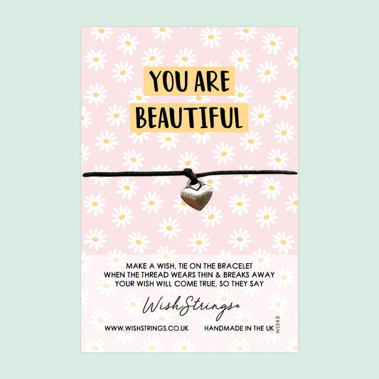 You are Beautiful - WishStrings Wish Bracelet - WS343♥