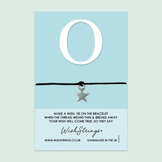 Alphabet, Letter O - WishStrings Wish Bracelet - WS372★