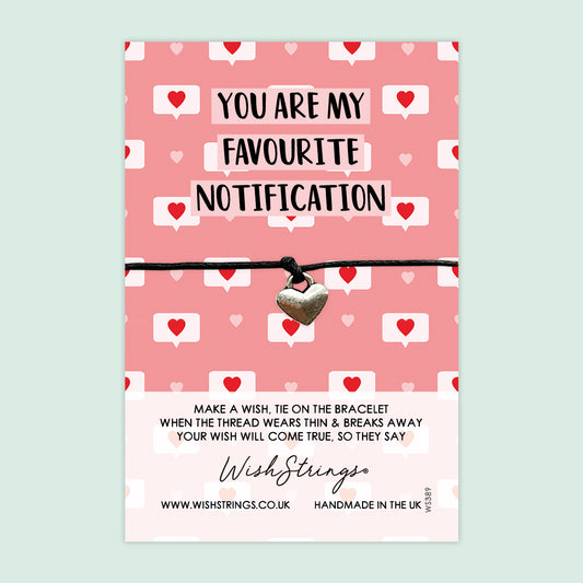 FAVOURITE NOTIFICATION - WishStrings Wish Bracelet - WS389♥