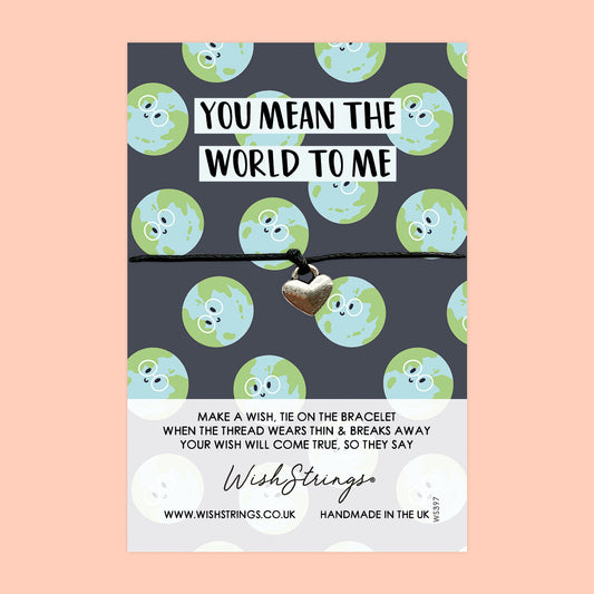 World to Me - WishStrings Wish Bracelet - WS397♥