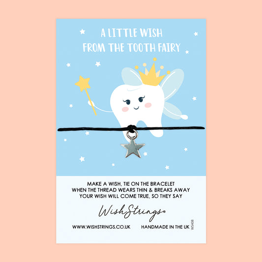 Tooth Fairy (Blue) - WishStrings Wish Bracelet - WS408★